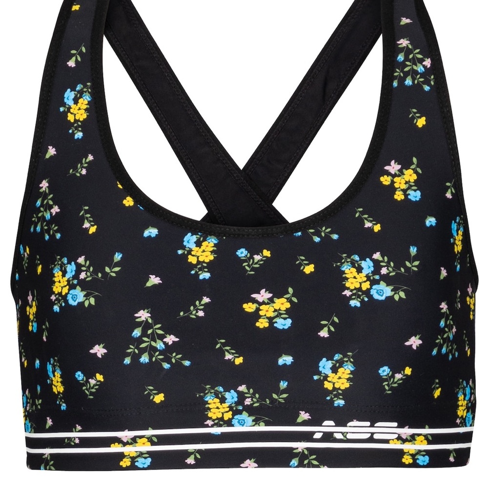 Adam Selman Cross-Back Floral Sports Bra - Picture 14 of 14